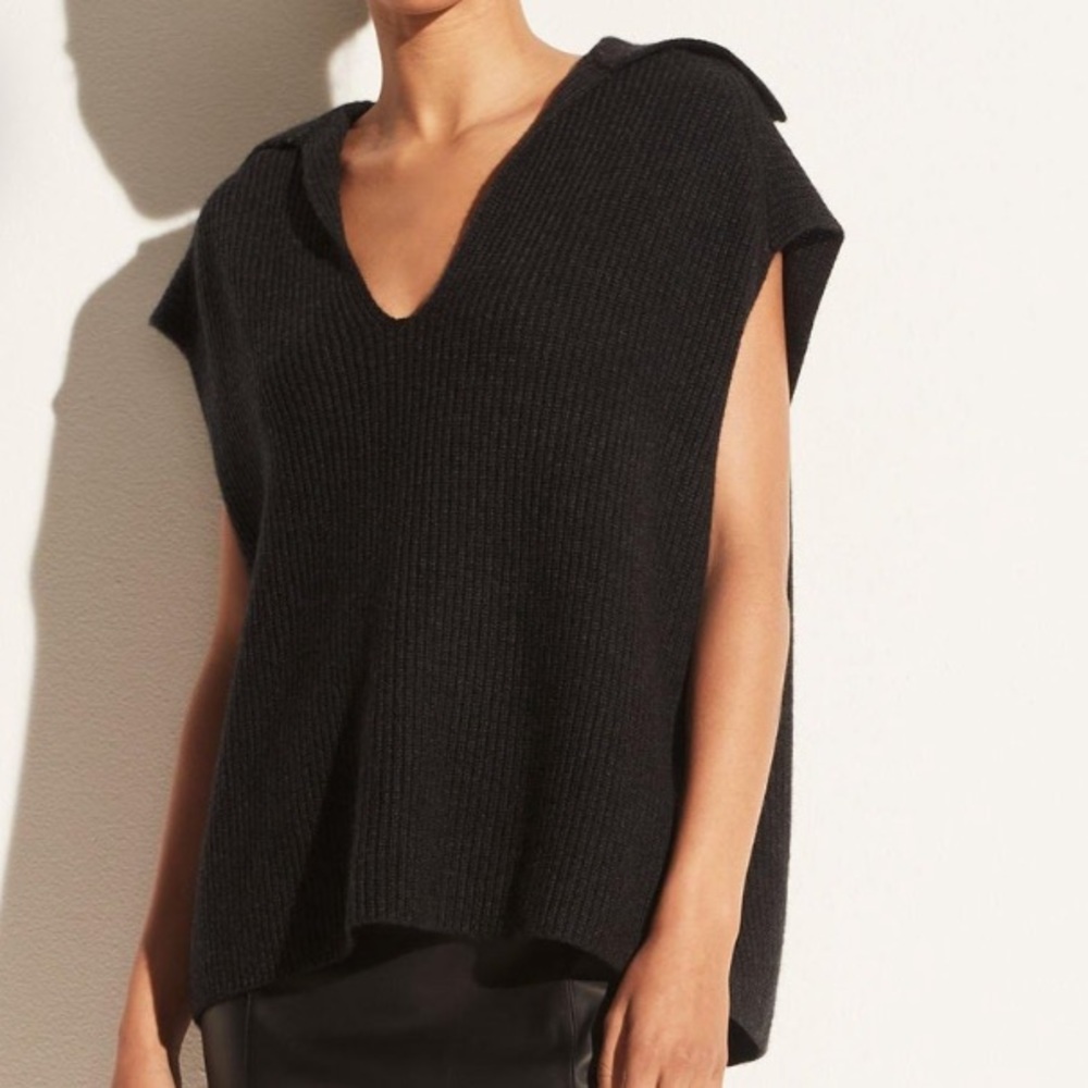 vince cashmere vest